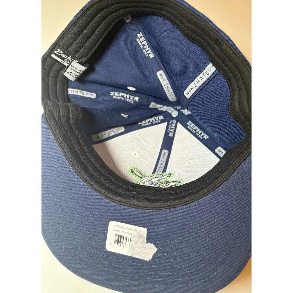 Savannah Bananas Zephyr Flex Fit Hat | Blue | NWT | XL